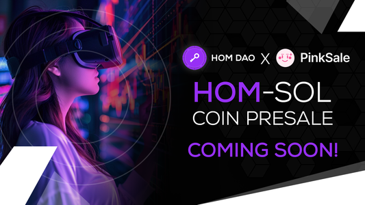 HOM COIN launches on SOLANA: Initial sale slate in PINK SALE